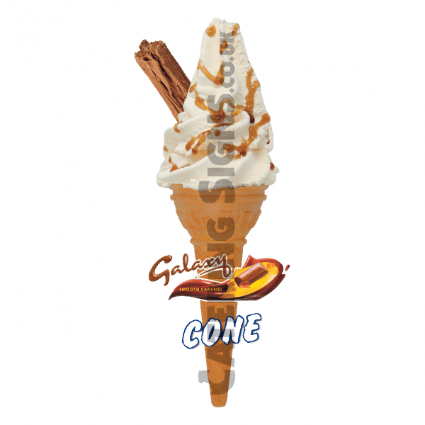 Galaxy Caramel - Single Cone - Image 2