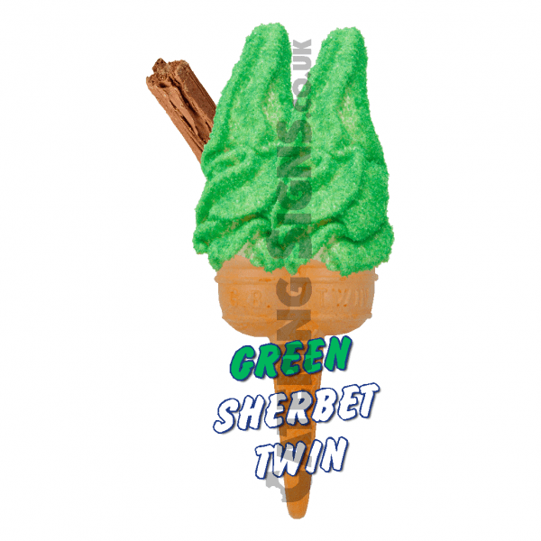 Green Sherbet - Twin Cone - Image 2