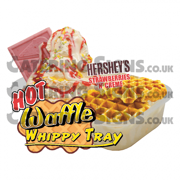 Hersheys Strawberry Creme - Waffle Tray