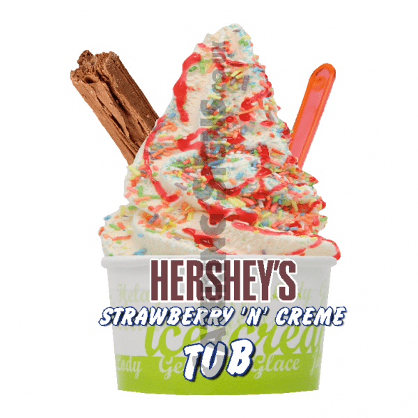 Hersheys Strawberry & Creme - Tub - Image 2