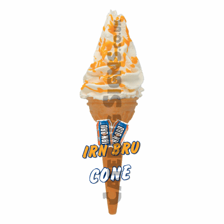 Irn Bru - Single Cone
