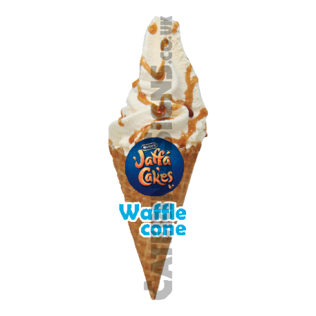 Jaffa Cake - Waffle Cone