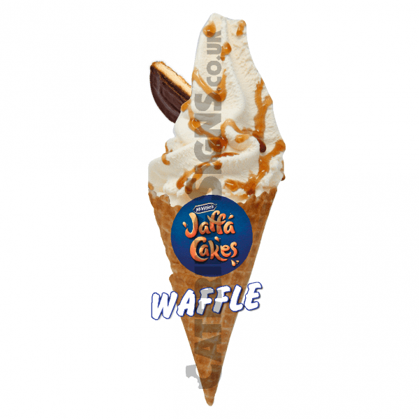 Jaffa Cake - Waffle Cone - Image 3
