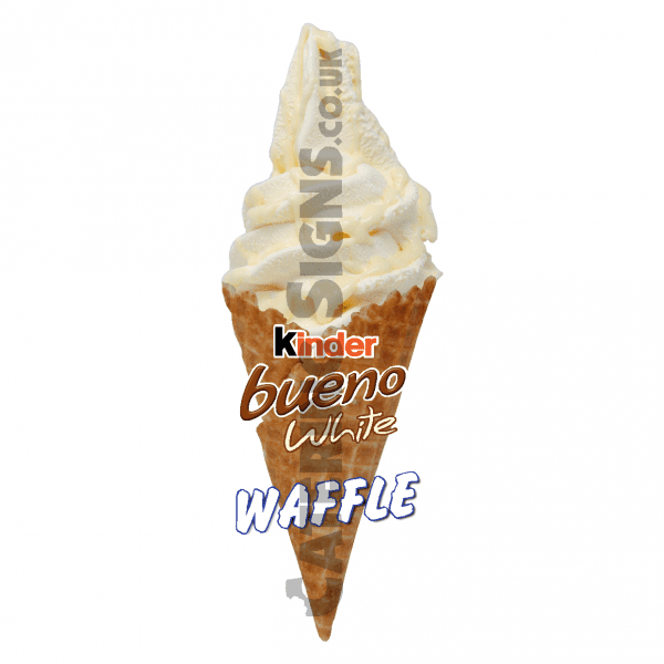Kinder Bueno White - Waffle Cone
