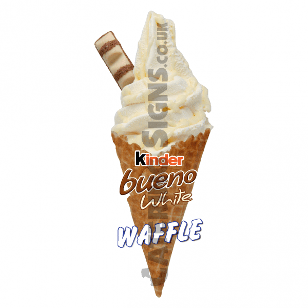 Kinder Bueno White - Waffle Cone - Image 3