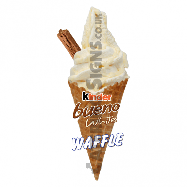Kinder Bueno White - Waffle Cone - Image 2