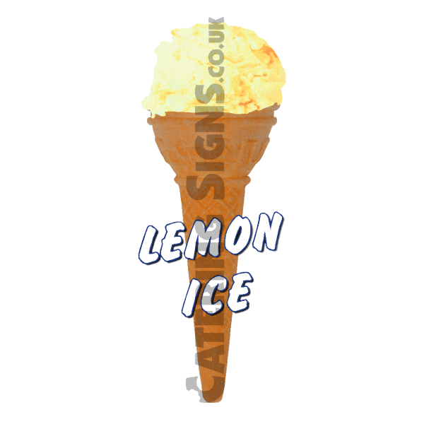 Lemon Ice Scoop