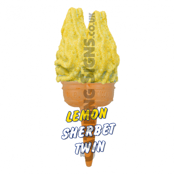 Lemon Sherbet - Twin Cone