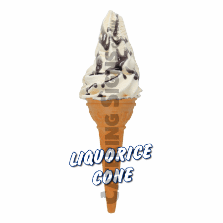 Liquorice - Single Cone