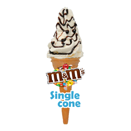 M&M's - Single Cone