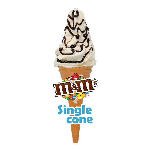 M&M's - Single Cone