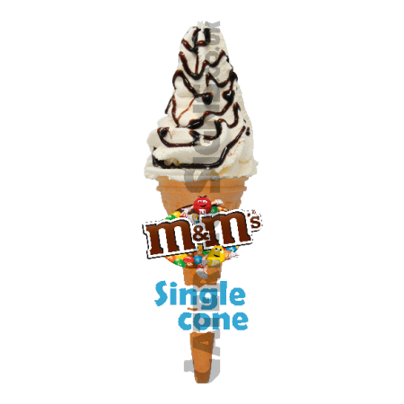 M&M's - Single Cone