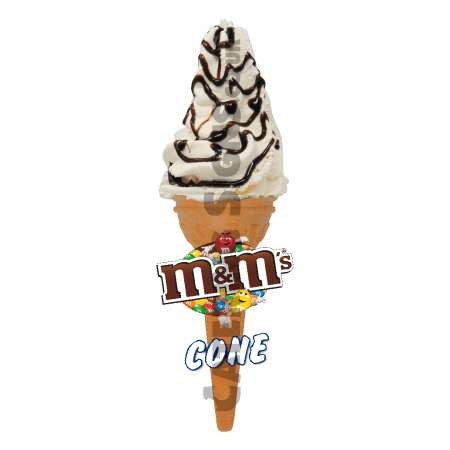 M&M's - Single Cone
