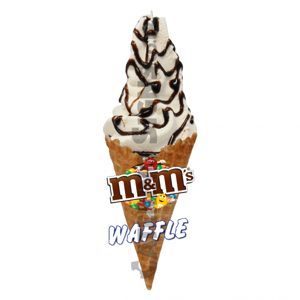 M&M's - Waffle Cone
