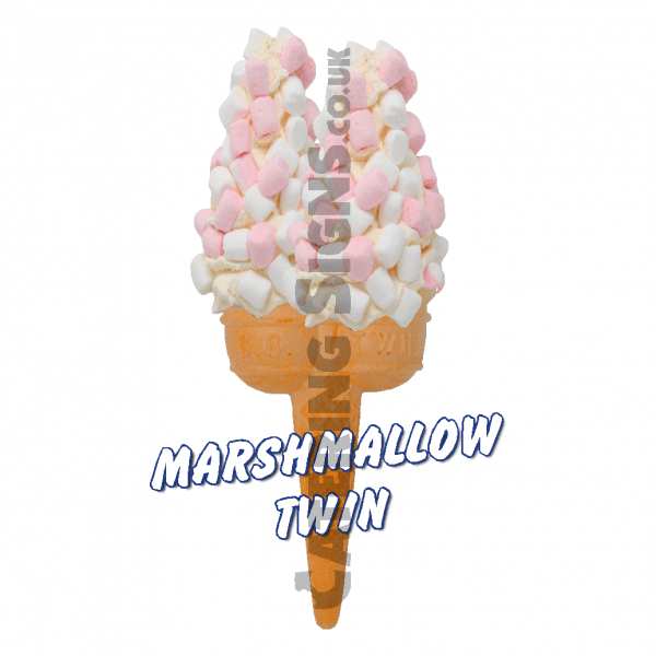 Marshmallow - Twin Cone