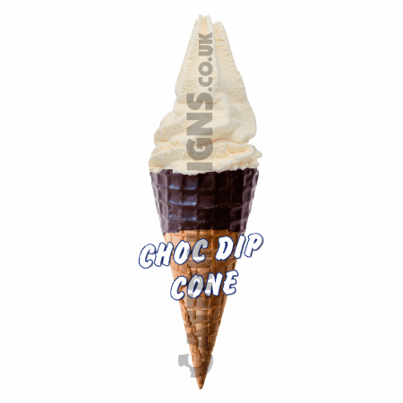 Medium Choc Dip Cone