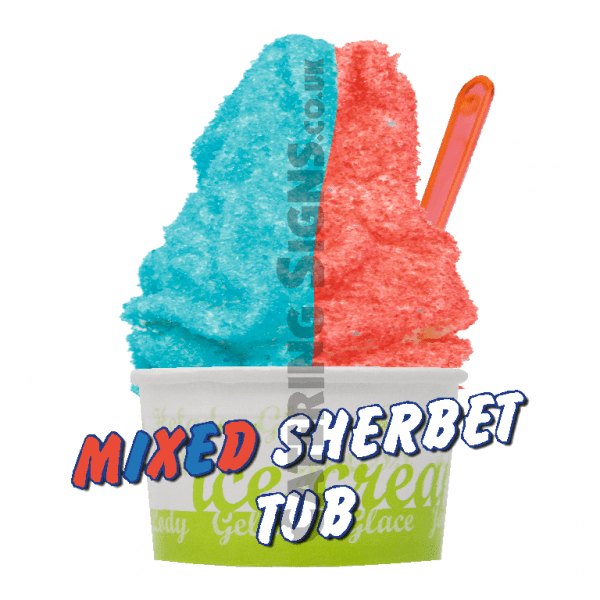 Mixed Sherbet - Tub