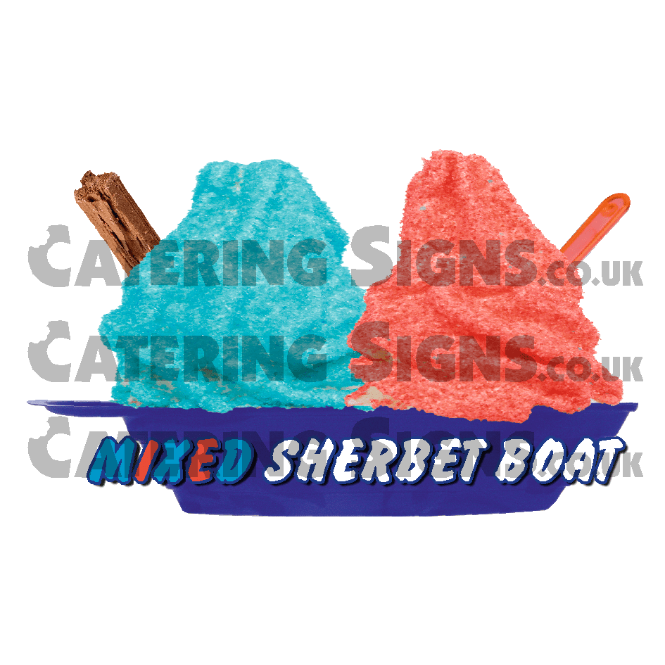 Mixed Sherbet Boat