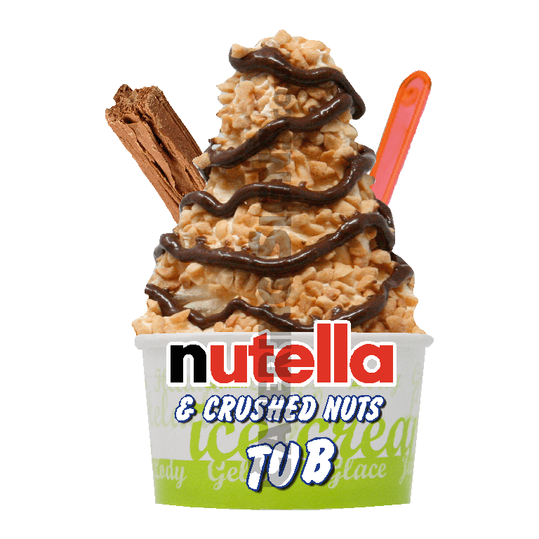 Nutella & Crushed Nuts - Tub - Image 2