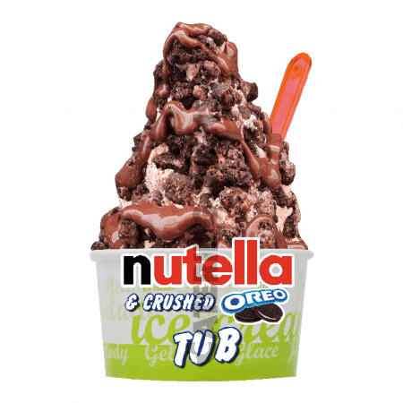 Nutella & Crushed Oreo - Tub