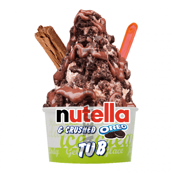 Nutella & Crushed Oreo - Tub - Image 2