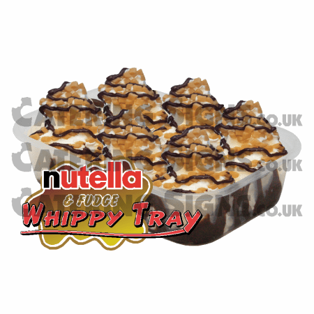 Nutella & Fudge - Tray