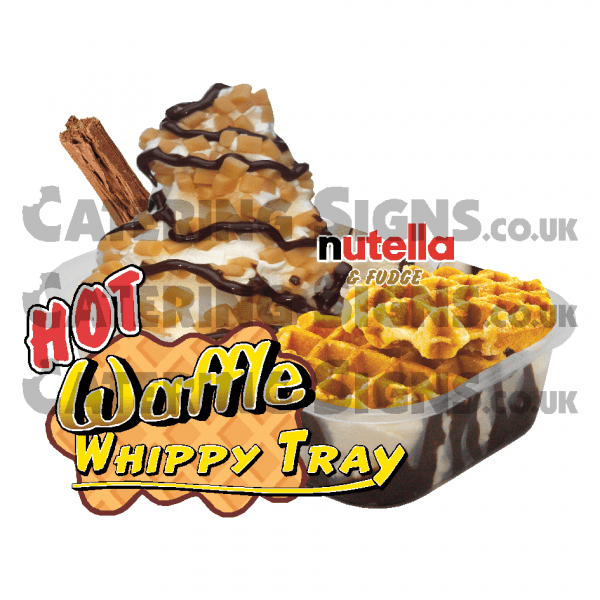 Nutella & Fudge - Waffle Tray