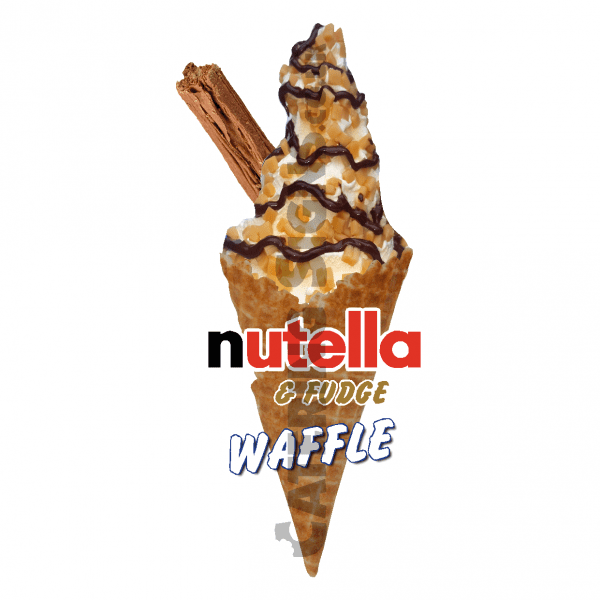 Nutella & Fudge - Waffle Cone - Image 2