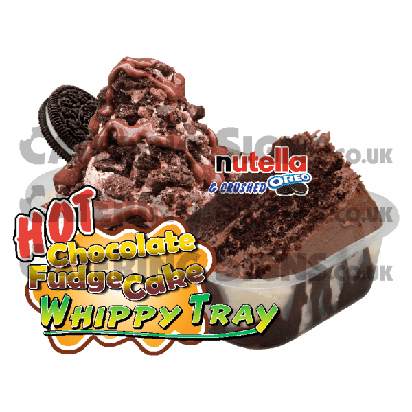 Nutella & Crushed Oreo - Chocolate Cake Tray