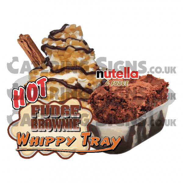 Nutella & Fudge - Brownie Tray