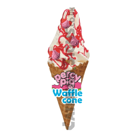 Percy Pig - Waffle Cone