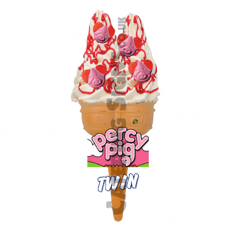 Percy Pig - Twin Cone