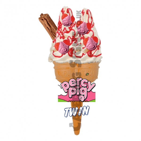 Percy Pig - Twin Cone - Image 2