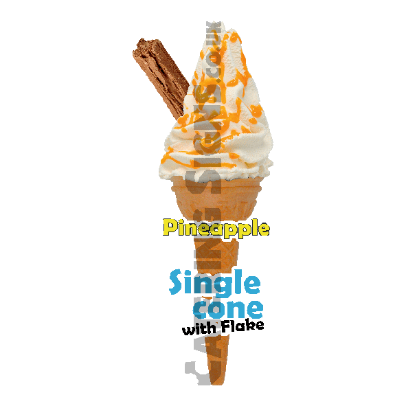 Pineapple - Single Cone - Image 2