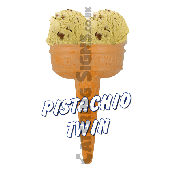 Pistachio Twin Scoop