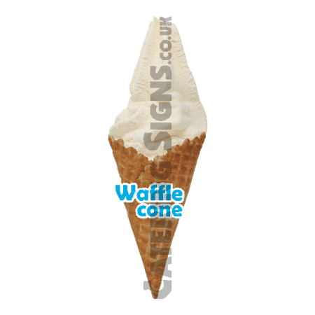 Plain - Waffle Cone