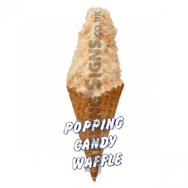 Popping Candy - Waffle Cone