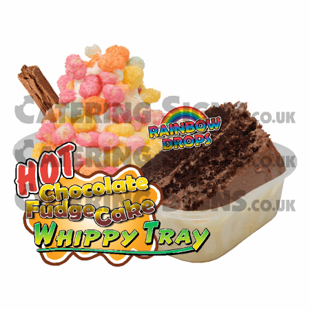 Rainbow Drops - Chocolate Cake Tray