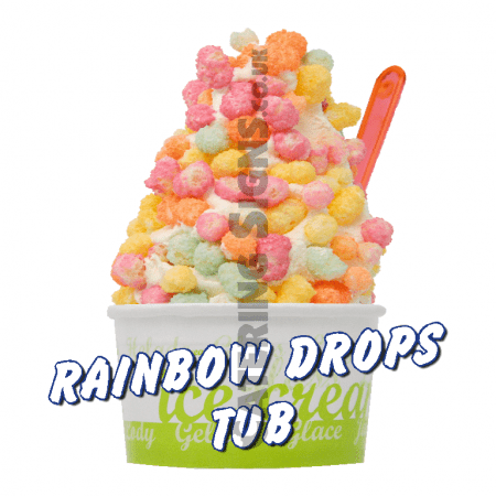 Rainbow Drops - Tub