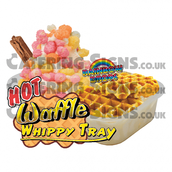 Rainbow Drops - Waffle Tray