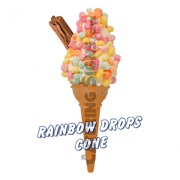 Rainbow Drops - Single Cone - Image 2