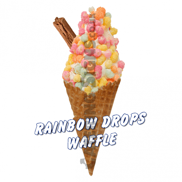 Rainbow Drops - Waffle Cone - Image 2