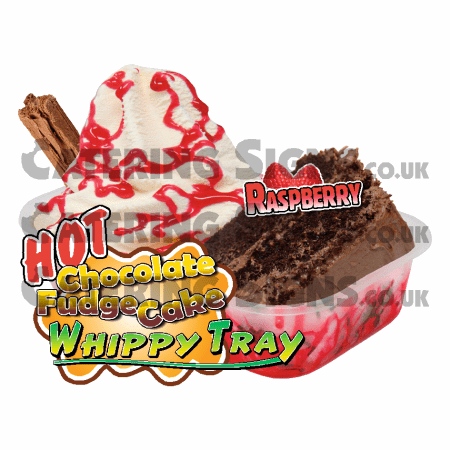 Raspberry - Chocolate Cake Tray