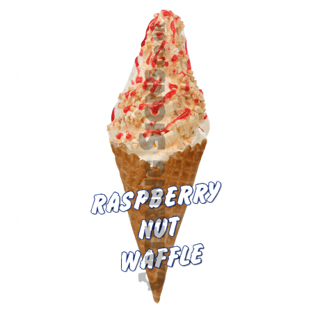 Raspberry Nut - Waffle Cone