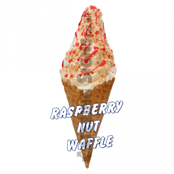 Raspberry Nut - Waffle Cone