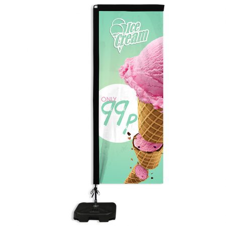 Rectangle Flying Banner