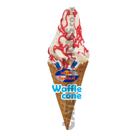 Red Bull - Waffle Cone