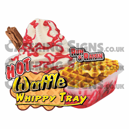 Rum & Raisin - Waffle Tray