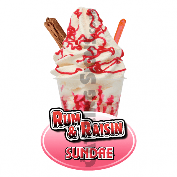 Rum & Raisin- Sundae