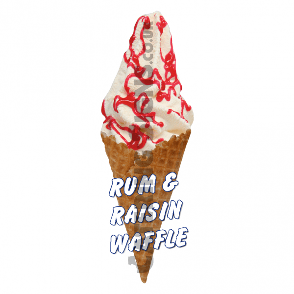 Rum & Raisin - Waffle Cone